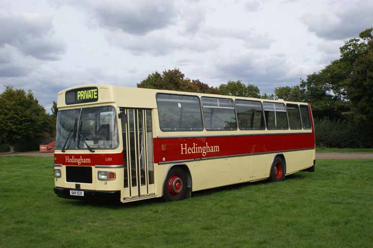Hedingham Leyland Leopard Plaxton Derwent L103